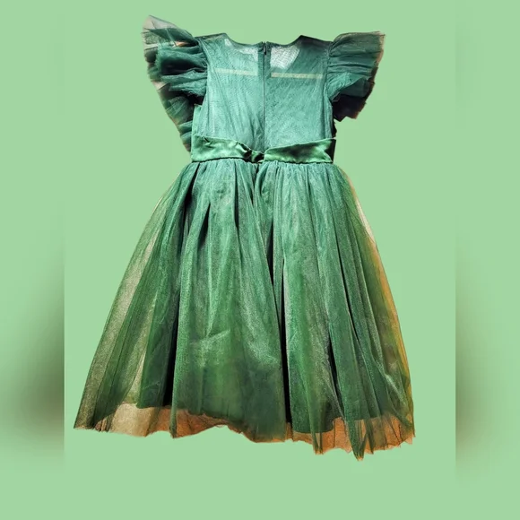 Trish Scully Emerald Green Dress Size Girls Formal Dress
